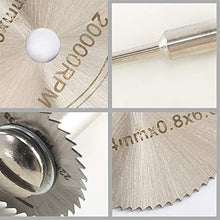 Carica l'immagine nel visualizzatore di Gallery, Nahuaa 30 Pz Dischi Taglio Dremel Set Lama HSS Sega Circolare Mini Dischi... - Ilgrandebazar