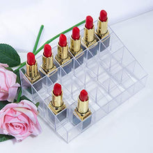 Carica l'immagine nel visualizzatore di Gallery, Mobengo Porta rossetto, astuccio in acrilico trasparente per 24 slot - Ilgrandebazar