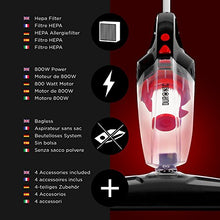 Carica l'immagine nel visualizzatore di Gallery, Duronic VC8 /BK Aspirapolvere verticale senza sacco 800W Scopa elettrica Vc8 - Ilgrandebazar