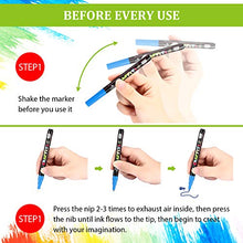 Carica l'immagine nel visualizzatore di Gallery, RATEL Pennarelli a Vernice acrilica, 18 Colori Premio Impermeabile 18 Pezzi