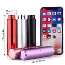 Carica l'immagine nel visualizzatore di Gallery, Atomizzatore Profumo Ricaricabile 20ml Faireach Bottiglia Spray Nero