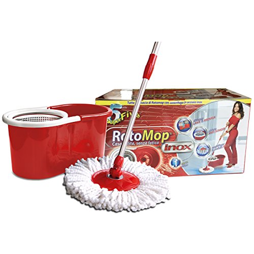 Orlandi VD-GCP036 RotoMop, Plastica, Rosso