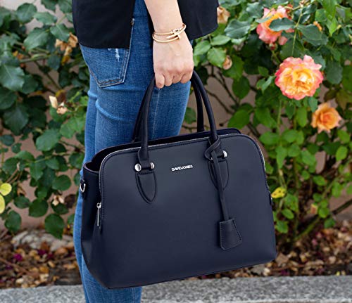 David Jones Borsa a Mano Bugatti Elegante Donna a Blu Scuro