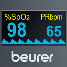 Carica l'immagine nel visualizzatore di Gallery, Beurer PO 40 Pulsossimetro per Determinazione della Saturazione di Ossigeno... - Ilgrandebazar