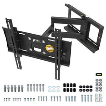 Carica l'immagine nel visualizzatore di Gallery, RICOO R23-S, Supporto TV Parete, Girevole, 31-65 pollici (79-165cm), Nero