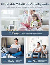 Carica l'immagine nel visualizzatore di Gallery, Homitt Mini Raffreddatore D'aria,Personale Condizionatori Raffrescatore...