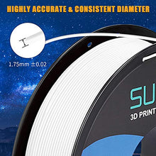 Carica l'immagine nel visualizzatore di Gallery, SUNLU PLA Plus 3D Filament 1.75mm for Printer & Pens, PLA+ 1kg White - Ilgrandebazar