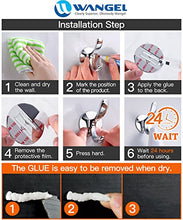 Carica l'immagine nel visualizzatore di Gallery, Wangel Portasciugamani Da Parete 40cm, Colla Poliertes Finish - 40cm