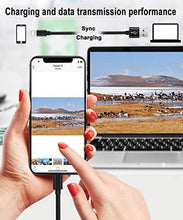 Carica l'immagine nel visualizzatore di Gallery, OTISA Phone Cavo,3 * 2M Nylon Cavo di Sincronizzazione e di... - Ilgrandebazar