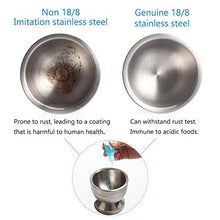 Carica l'immagine nel visualizzatore di Gallery, Tera Mortaio e Pestello in Acciaio Inox 18/8 Pillole Spezia Macinino... - Ilgrandebazar