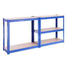Carica l'immagine nel visualizzatore di Gallery, G-Rack 0020 Scaffale Garage(2 Pezzi) - Scaffalatura - 150cmx75cmx30cm - Blue - Ilgrandebazar