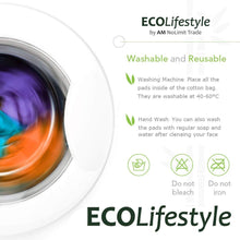 Carica l'immagine nel visualizzatore di Gallery, AM NT Dischetti Struccanti Lavabili in Bambù 12 Maxi Struccanti... - Ilgrandebazar