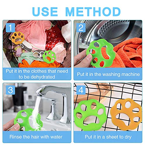 Acchiappa Peli Per Lavatrice - Riutilizzabile Per Cani E Gatti - Foto 6