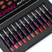 Carica l'immagine nel visualizzatore di Gallery, Lucoss Rossetto Matte,12pcs / lot opaco Impermeabile Velluto A - Ilgrandebazar