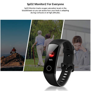 HONOR Band 5 Smartwatch Orologio Fitness Tracker Uomo 5, Nero - Ilgrandebazar