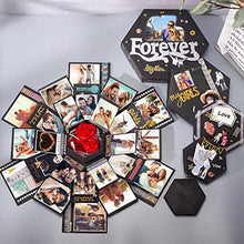 Carica l'immagine nel visualizzatore di Gallery, VEESUN Explosion Box, Scrapbook DIY Photo Album, Fai da Te di Scatola Nero