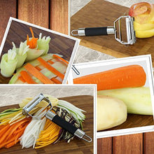 Carica l'immagine nel visualizzatore di Gallery, Electro-Weideworld PRO Pela Pelapatate verdure duale a Julienne, con manico... - Ilgrandebazar