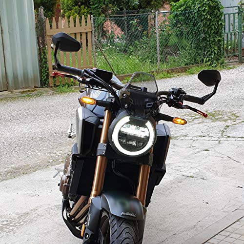7/8 22mm Specchietti Moto Omologati, per Manubrio E9 B –