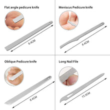 Carica l'immagine nel visualizzatore di Gallery, Miriqi 16 Pcs Pedicure Manicure Set Tagliaunghie Set,Professionale nero - Ilgrandebazar