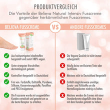 Carica l'immagine nel visualizzatore di Gallery, Believa Natural Intensiv - Crema Piedi - Rigenera e si prende cura dei 100ml - Ilgrandebazar
