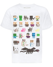 Carica l&#39;immagine nel visualizzatore di Gallery, Minecraft Sprites Ragazzi T-Shirt (Viola, 7-8 Years) - Ilgrandebazar