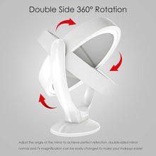 Carica l'immagine nel visualizzatore di Gallery, Aesfee 7X Specchio Ingranditore per Trucco con Luce LED, Bianco - Ilgrandebazar
