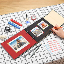 Carica l'immagine nel visualizzatore di Gallery, Firbon Album Fotografico, Scrapbook, Sticker Diario Creativo con Nero