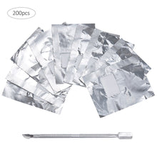 Carica l'immagine nel visualizzatore di Gallery, Lictin 200PCS Remover Foil Wraps del Rimuovere smalto gel per Unghie, Fogli... - Ilgrandebazar