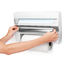 Carica l'immagine nel visualizzatore di Gallery, Metaltex Roll 'n - Portarotolo 4 in 1 Bianco - Ilgrandebazar