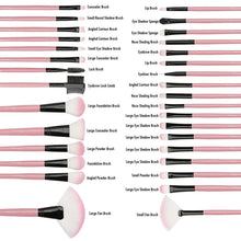 Carica l'immagine nel visualizzatore di Gallery, Pennelli Make Up Start Makers 32 pezzi Professionale Cosmetici PINK - Ilgrandebazar