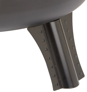 AmazonBasics - Braciere con graticcio in acciaio, 60 cm 60 cm, Steel - Ilgrandebazar