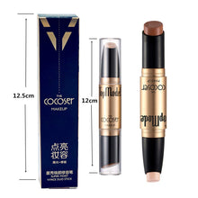 Carica l'immagine nel visualizzatore di Gallery, Concealer, Contour Stick per testa doppia,Correttore, Contouring per... - Ilgrandebazar