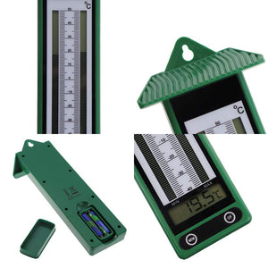 Termometro con indicazione massimo e minimo da -40 a + 50 °C, design Green - Ilgrandebazar