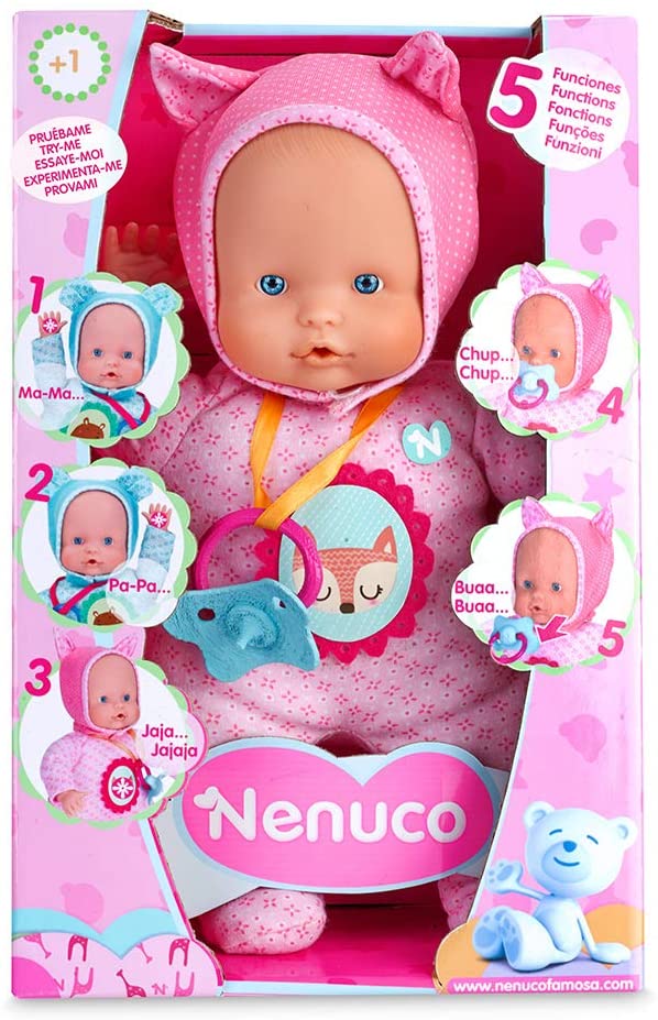 Nenuco Bambola Morbida con Kit Dottore 700010315 Famosa 12m