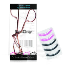 Carica l'immagine nel visualizzatore di Gallery, EmaxDesign Piegaciglia in metallo Strumento di trucco professionale con 5... - Ilgrandebazar