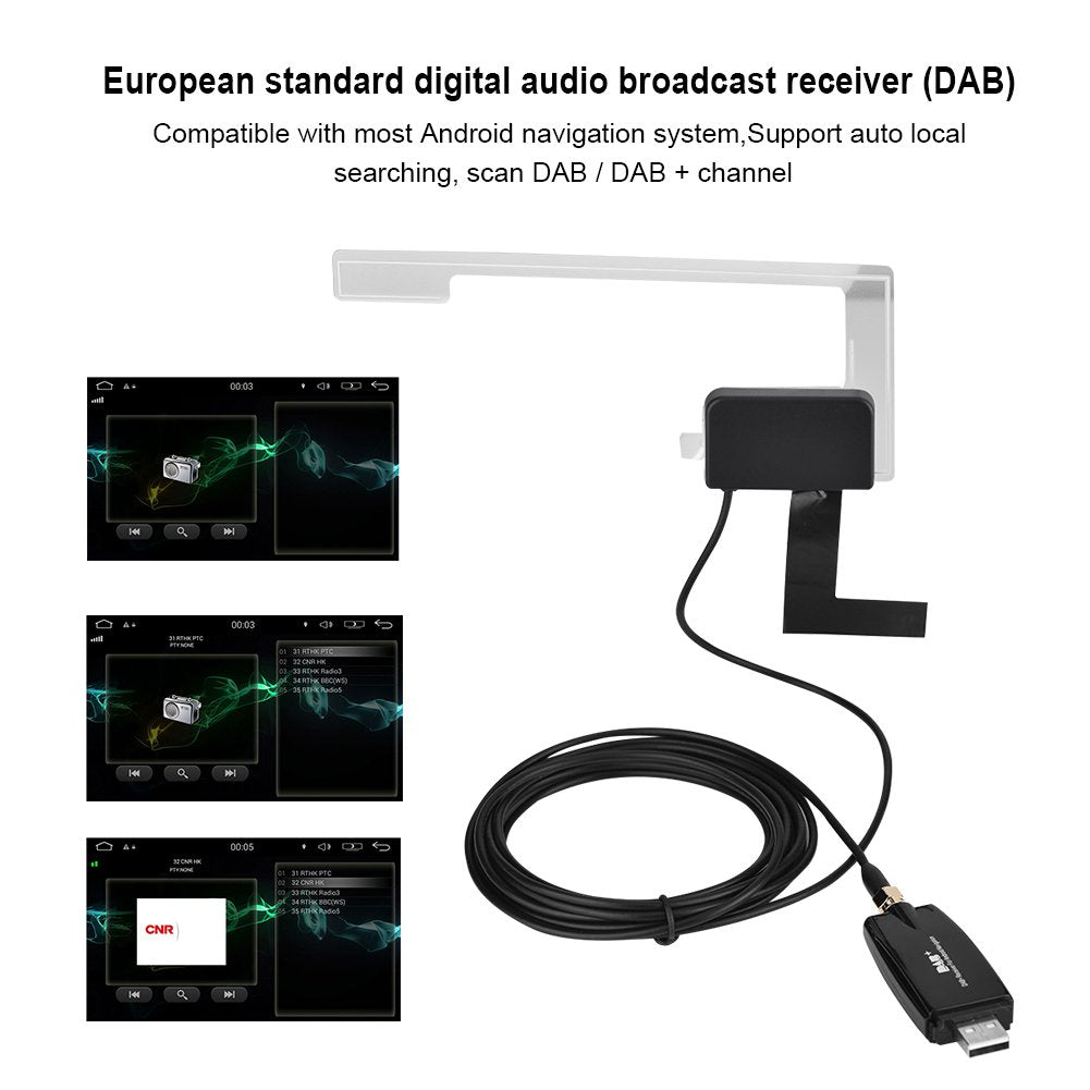 Dab+ Plus 004 Usb Universale Autoradio Stereo Android Fm Radio Antenna - Foto 4