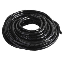 Carica l'immagine nel visualizzatore di Gallery, Asiv Tubo Raccogli Cavi, Diametro 9-35mm, 10 Metri, Nero 12mm - Ilgrandebazar