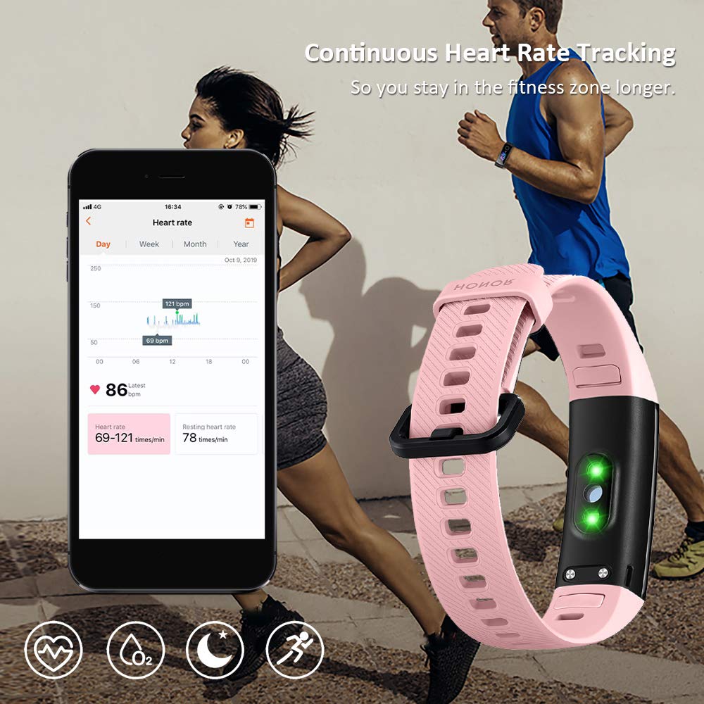 Fitness Tracker Contapassi Cellulare Huawei Sonno Leggero Orologio
