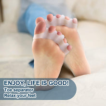 Carica l'immagine nel visualizzatore di Gallery, 4 Paia gel Toe Separatore, barelle in per dita del piede sovrapposte,... - Ilgrandebazar