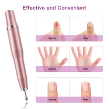 Carica l'immagine nel visualizzatore di Gallery, Fresa Unghie Elettrica, Carttiya Trapano Elettrico per Kit Nail Rosa - Ilgrandebazar