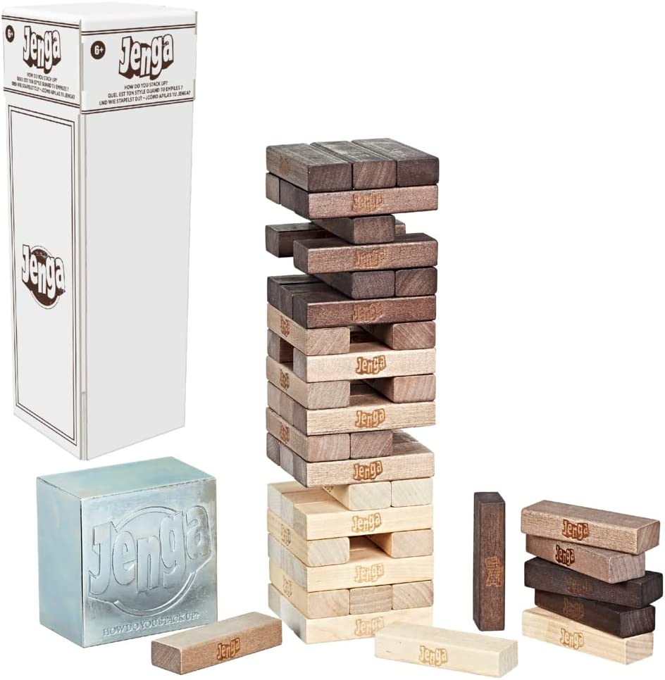 54 pezzi numero Toppling Timbers blocchi di legno gioco blocchi 54 pezzi numero Toppling Timbers blocchi di legno gioco blocchi
