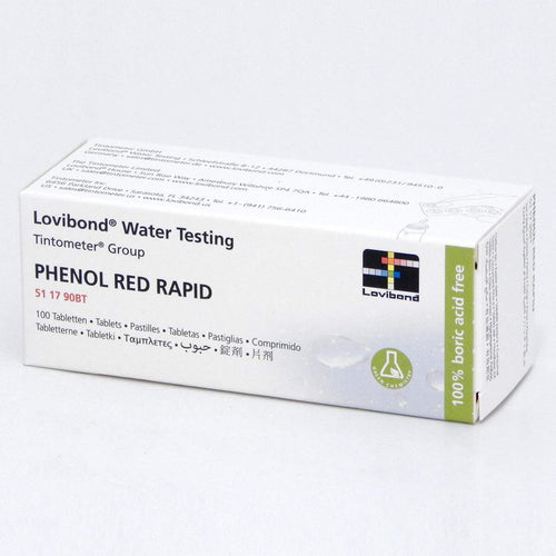 Lovibond Phenol Red Rapid Dissolve 100 Tablets - Ilgrandebazar