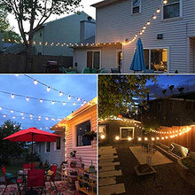 Carica l'immagine nel visualizzatore di Gallery, JP-LED Catena Di Luci LED【 Con 27 Lampadine Led G40 】Luci Da Esterno E Da...