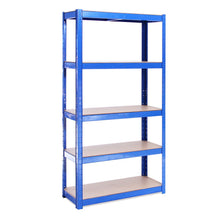 Carica l'immagine nel visualizzatore di Gallery, G-Rack 0020 Scaffale Garage(2 Pezzi) - Scaffalatura - 150cmx75cmx30cm - Blue - Ilgrandebazar