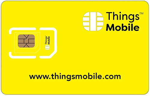 SIM Card per ALLARME e ANTIFURTO - Things Mobile - con copertura globale e...