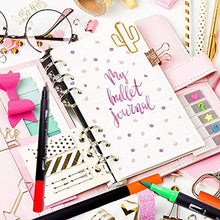 Carica l'immagine nel visualizzatore di Gallery, Laconile 100 colori acquerello spazzole con punta di 2 mm, 100 Black Colours - Ilgrandebazar