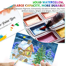 Carica l'immagine nel visualizzatore di Gallery, RATEL Acquerello Set, Set Pittura ad tra Cui 48 Colori 48