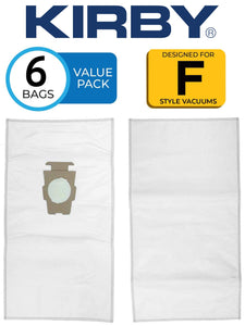 Kirby Universal Bag #204811 - Hepa White Cloth Bags for - Ilgrandebazar