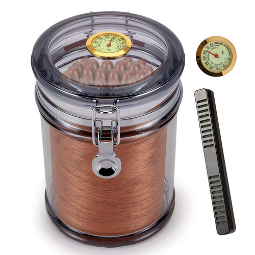 Scotte® High-Grade Sigari Humidor Portable Alberi di cigar Case - Ilgrandebazar