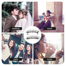 Carica l'immagine nel visualizzatore di Gallery, Ciglia magnetiche,Ciglia finte,Magnetico Riutilizzabili,naturale... - Ilgrandebazar
